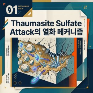 ai thumbnail poster Thaumasite Sulfate Attack의 열화 메커니즘 1787467320