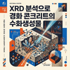 ai thumbnail poster XRD 분석으로 경화 콘크리트의 수화생성물 1788155451