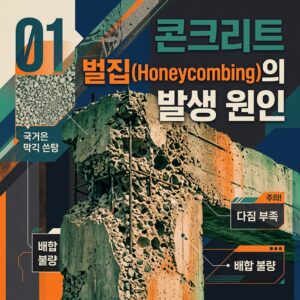 ai thumbnail poster 콘크리트 벌집Honeycombing의 발생 원인 1787657872