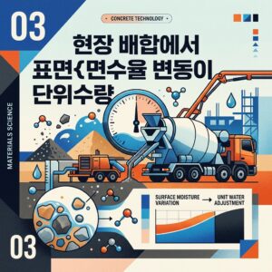 ai thumbnail poster 현장 배합에서 표면수율 변동이 단위수량 1786697713