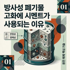 ai thumbnail poster 방사성 폐기물 고화에 시멘트가 사용되는 이유 1789020850