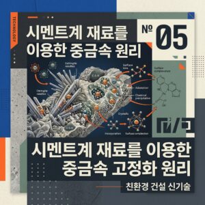 ai thumbnail poster 시멘트계 재료를 이용한 중금속 고정화 원리 1789020843