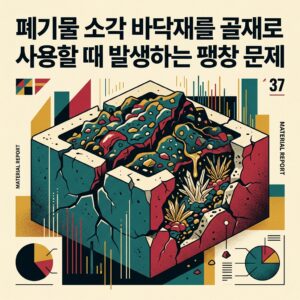 ai thumbnail poster 폐기물 소각 바닥재를 골재로 사용할 때 발생하는 팽창 문제 1789020833